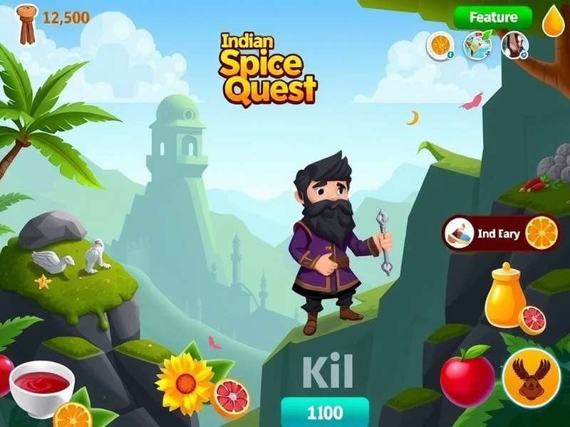 Indian Spice Quest Game Screenshot